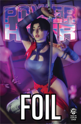 POWER HOUR #3 DARIA HIME "NINJA" COSPLAY - TRADE NICE FOIL