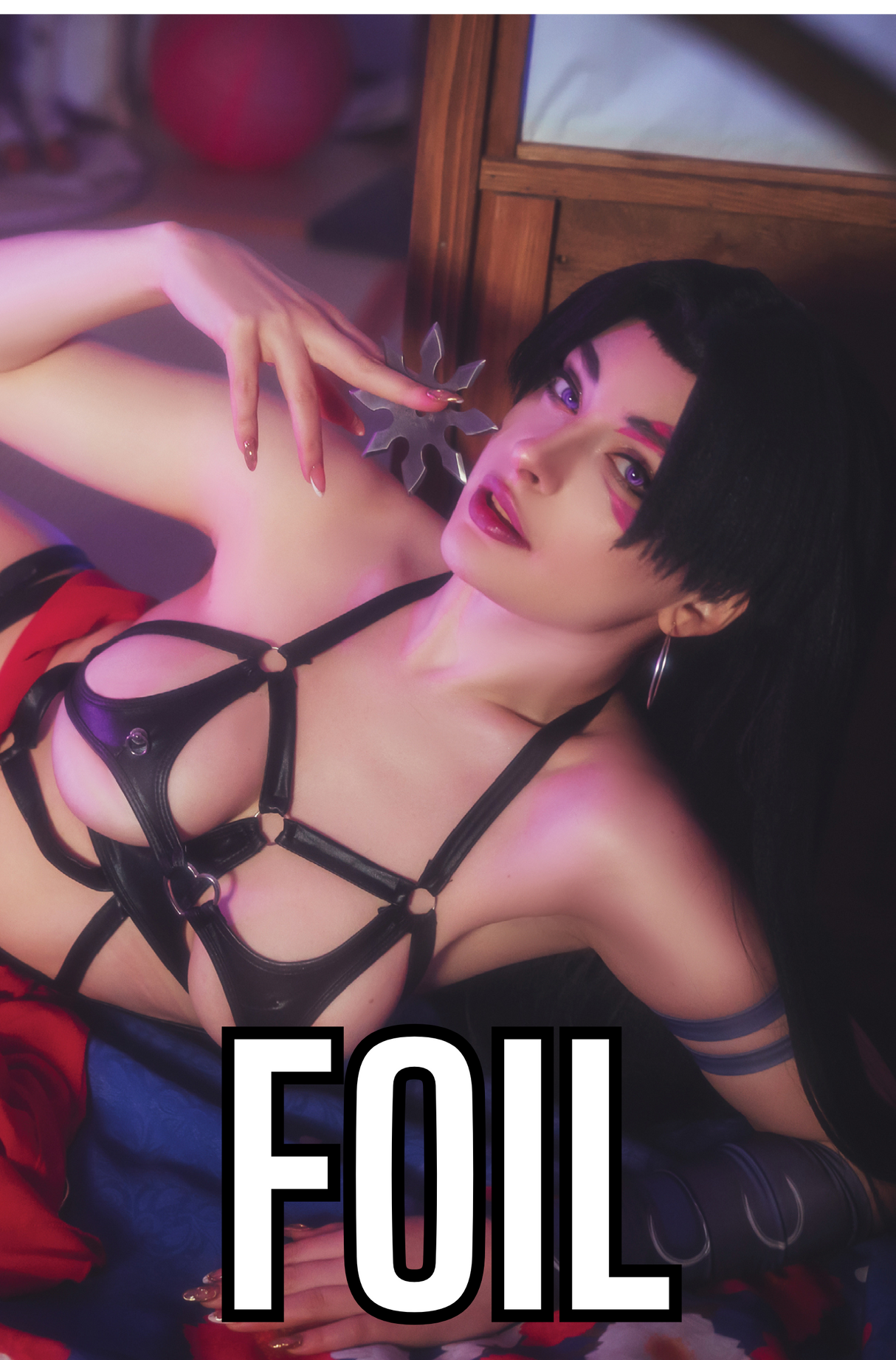 POWER HOUR #3 DARIA HIME "NINJA" COSPLAY - TRADE NICE WRAP FOIL
