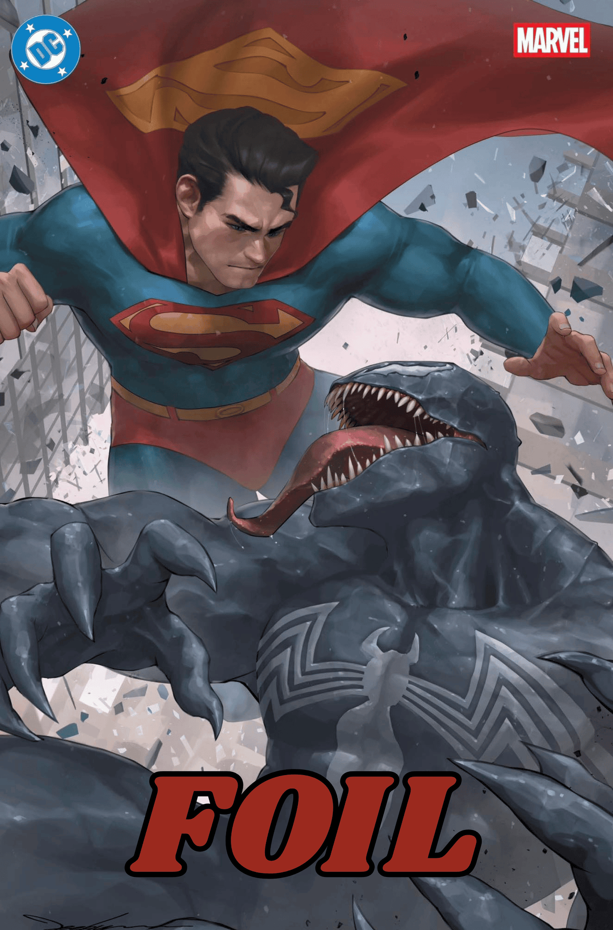 SUPERMAN SPIDER-MAN #1  - JEEHYUNG LEE - SET OF THREE - LTD 1000