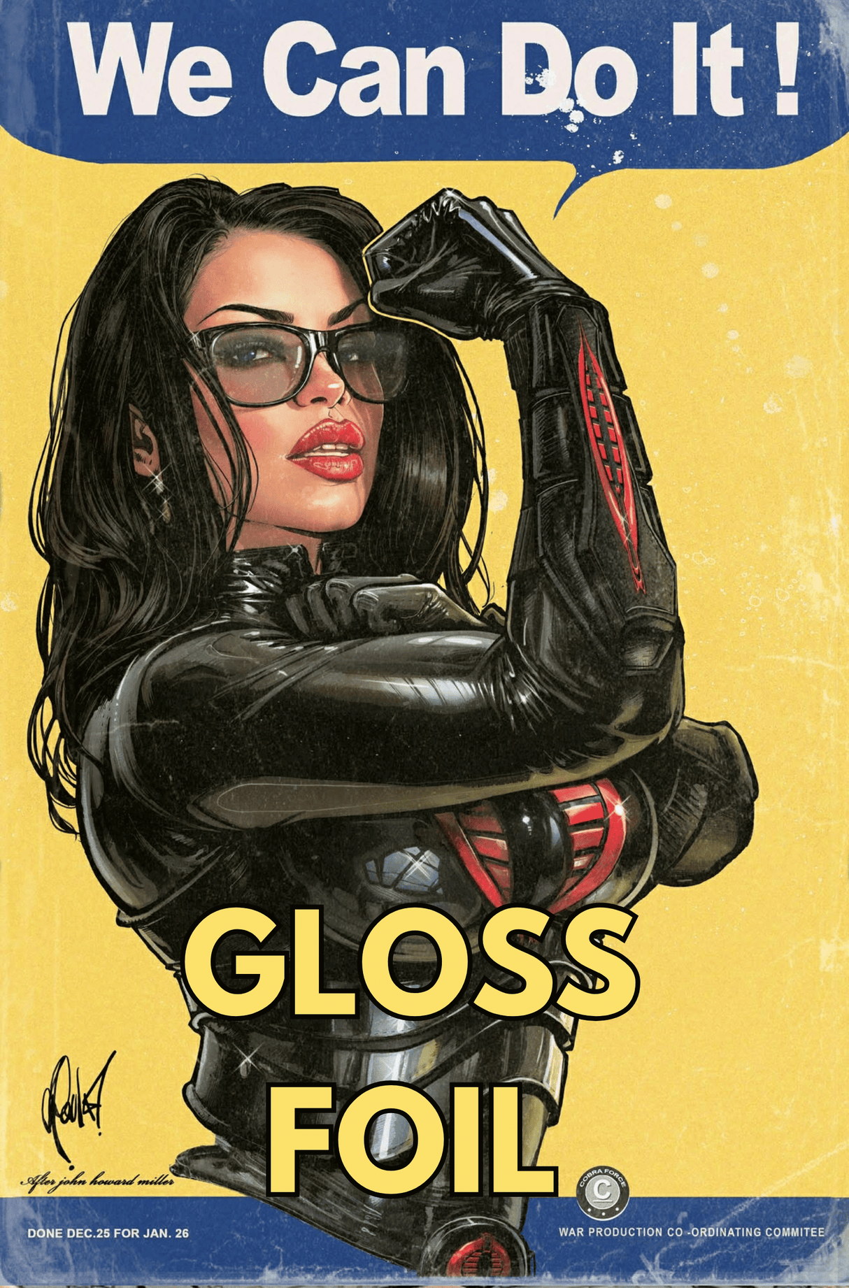 G.I. JOE #326 - POULAT - SET - LTD 750