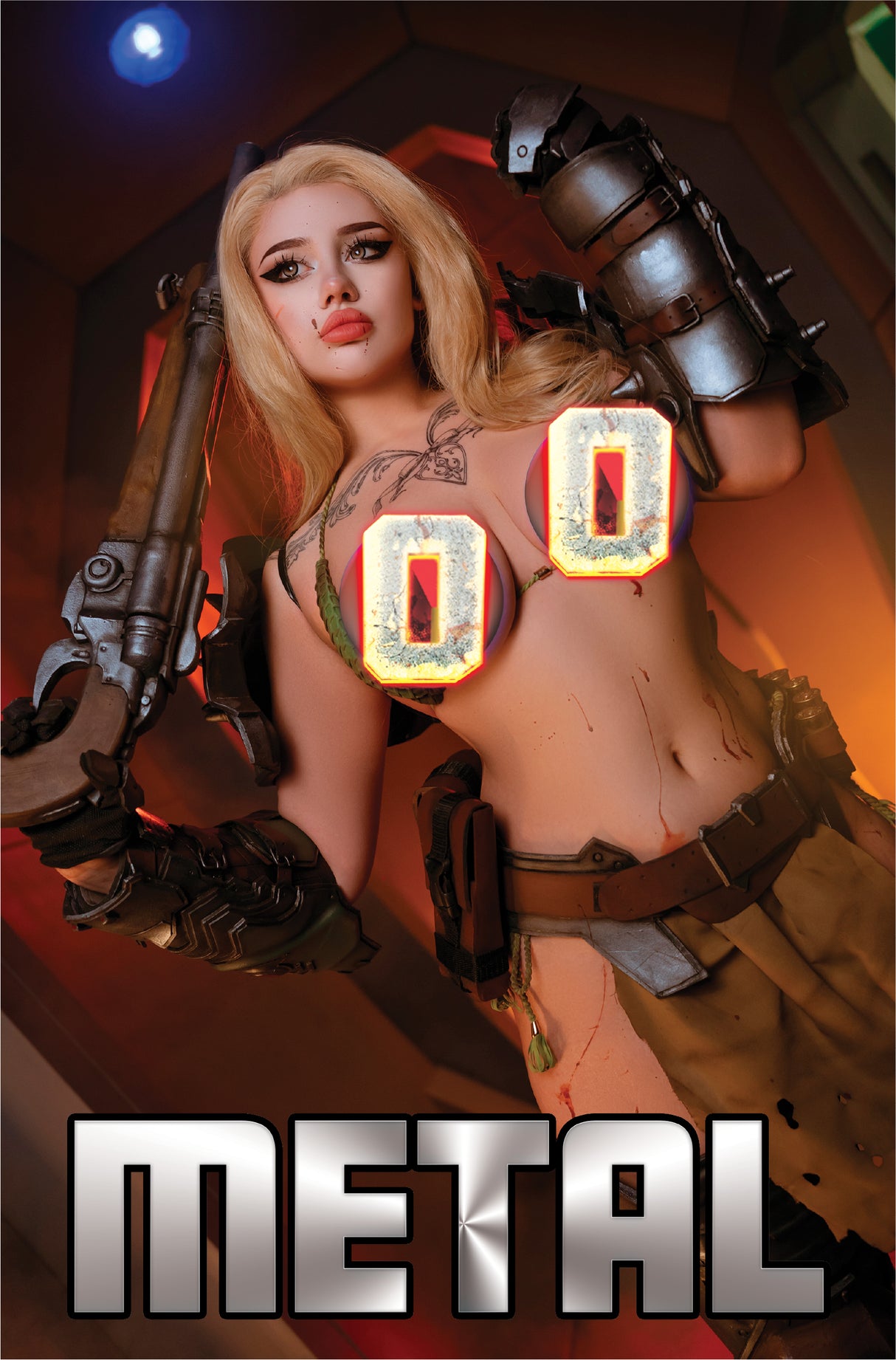 COSPLAY SHOWCASE: KATSUMI TORI - "DOOM GUY" - NAUGHTY - METAL - LTD 10