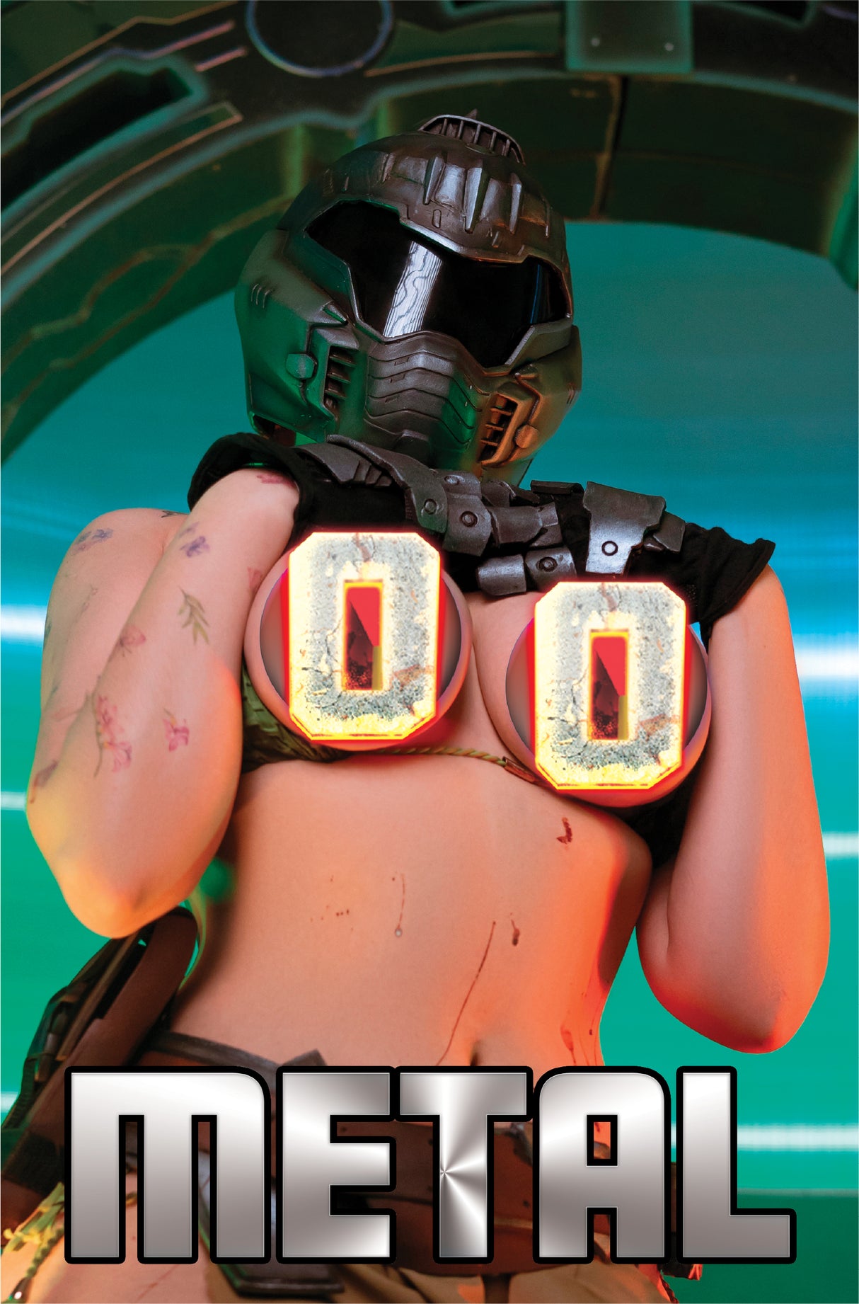 COSPLAY SHOWCASE: KATSUMI TORI - "DOOM GUY" - SECRET SET - NAUGHTY - METAL - LTD 5