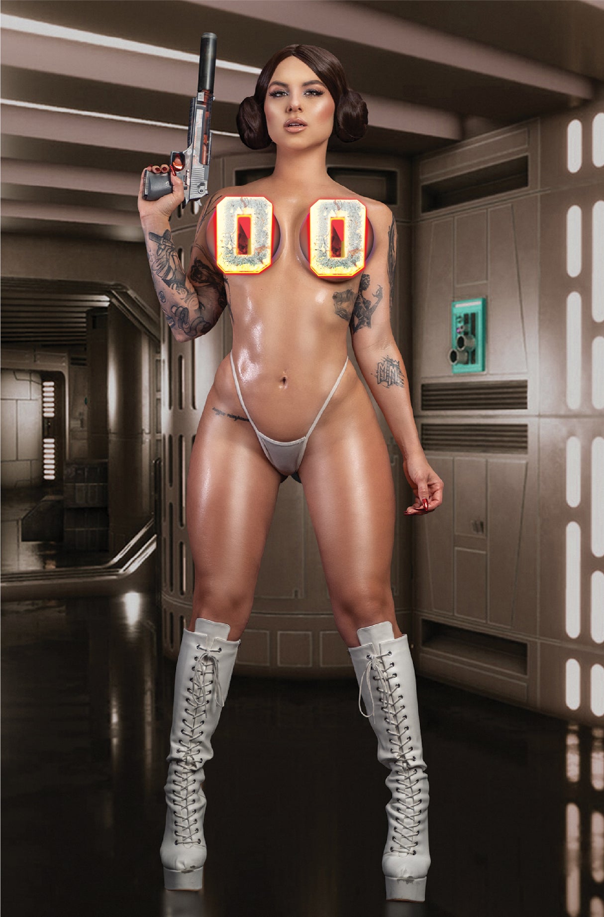MOTLEY MONROE: COSPLAY SHOWCASE - MAY THE 4TH - NAUGHTY - LTD 100