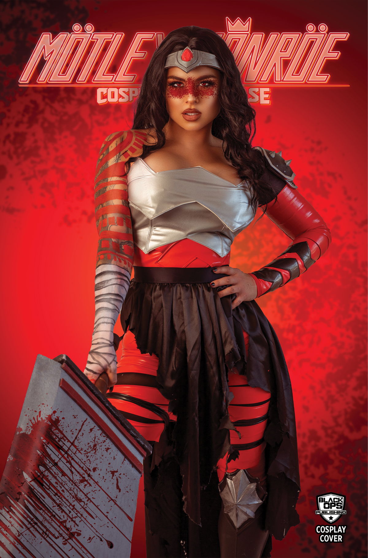 MOTLEY MONROE: COSPLAY SHOWCASE - "EXILED" - 4 COVER SET W/ FREE MINI PRINT
