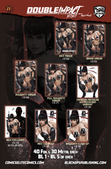 DOUBLE IMPACT #1 PREVIEW EDITION - SHIKARII THROWBACK COLLECTORS BOX SET - LTD 250