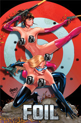 DOUBLE IMPACT #2 GREGBO "BULLSEYE" - FULL NAUGHTY SPOT FOIL - LTD 5