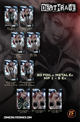 DEATHRAGE #5 - SHIKARII GOOP - UP-CLOSE BAD GIRL METAL - LTD 20