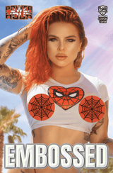 POWER HOUR #3 - MOTLEY MONROE - "JACKPOT" - UP-CLOSE SHEER - EMBOSSED - LTD 3