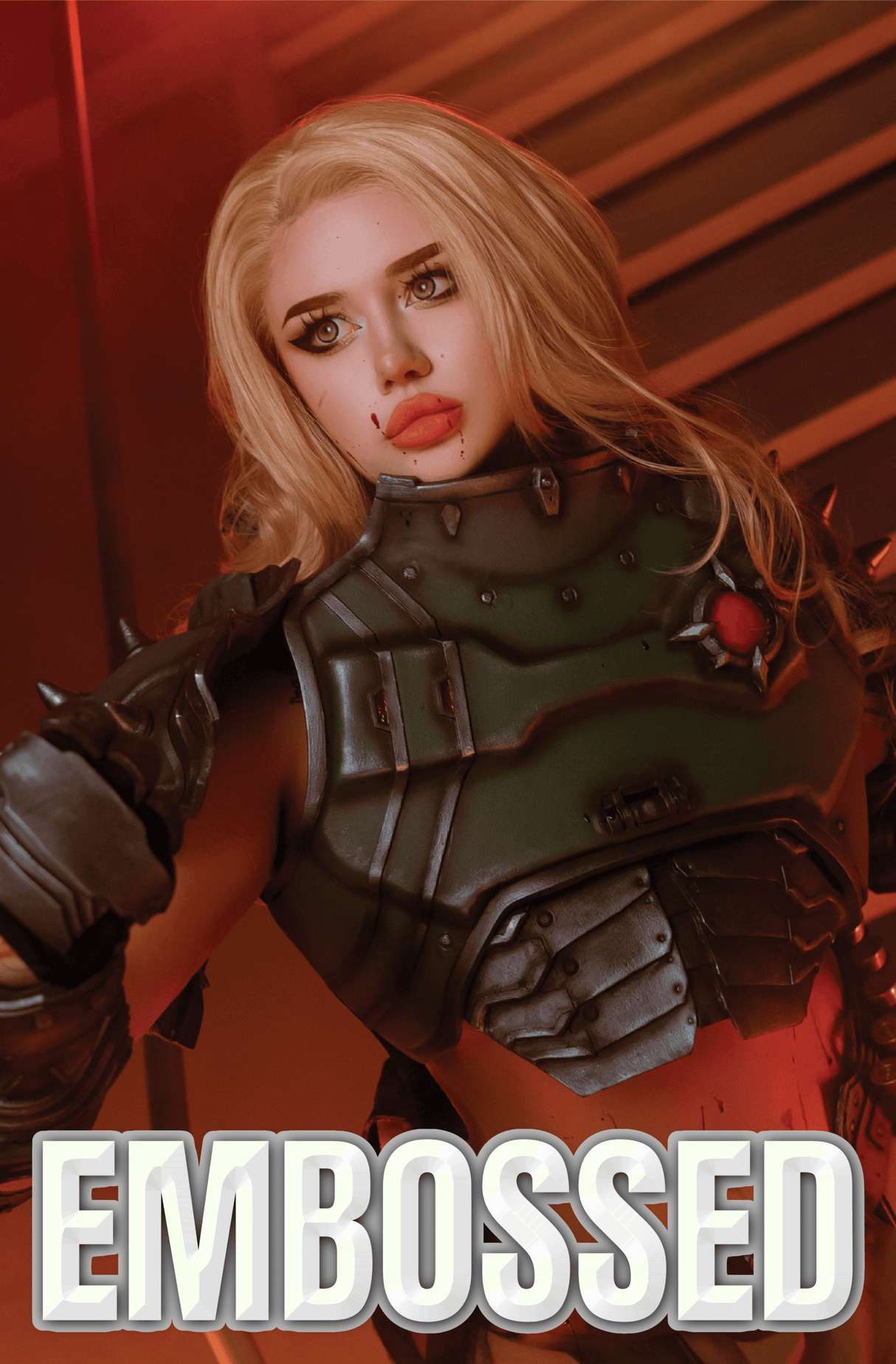COSPLAY SHOWCASE: KATSUMI TORI - "DOOM GUY" - SECRET SET - NICE - EMBOSSED - LTD 5
