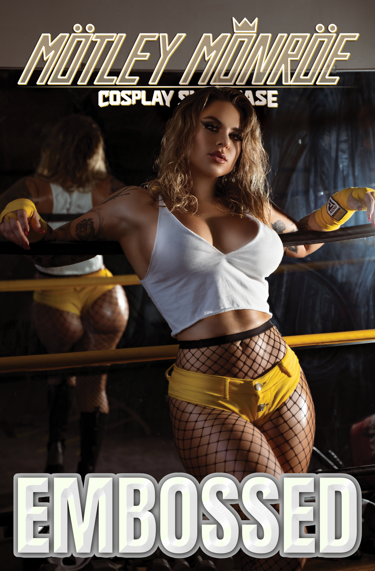 MOTLEY MONROE: COSPLAY SHOWCASE - "BOXER" - TRADE NICE - EMBOSSED - LTD 3