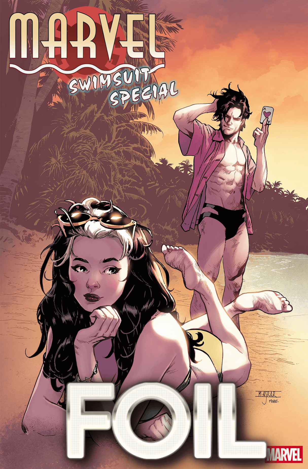 MARVEL SWIMSUIT SPECIAL: BRAND NEW BEACH DAY #1 - ASRAR FOIL - (RELEASE: 7/1/26)