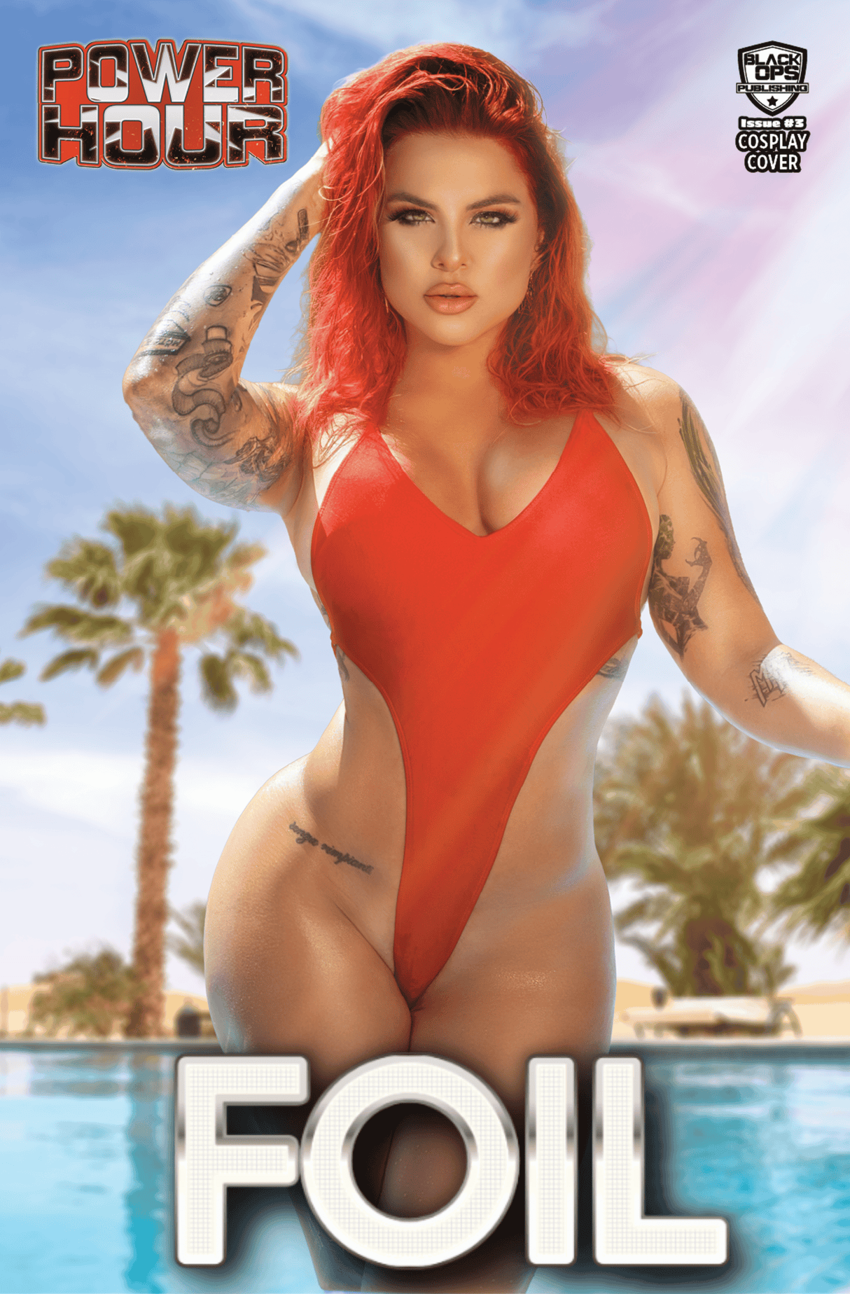 POWER HOUR #3 - MOTLEY MONROE - "JACKPOT" - TRADE NICE - FOIL - LTD 3
