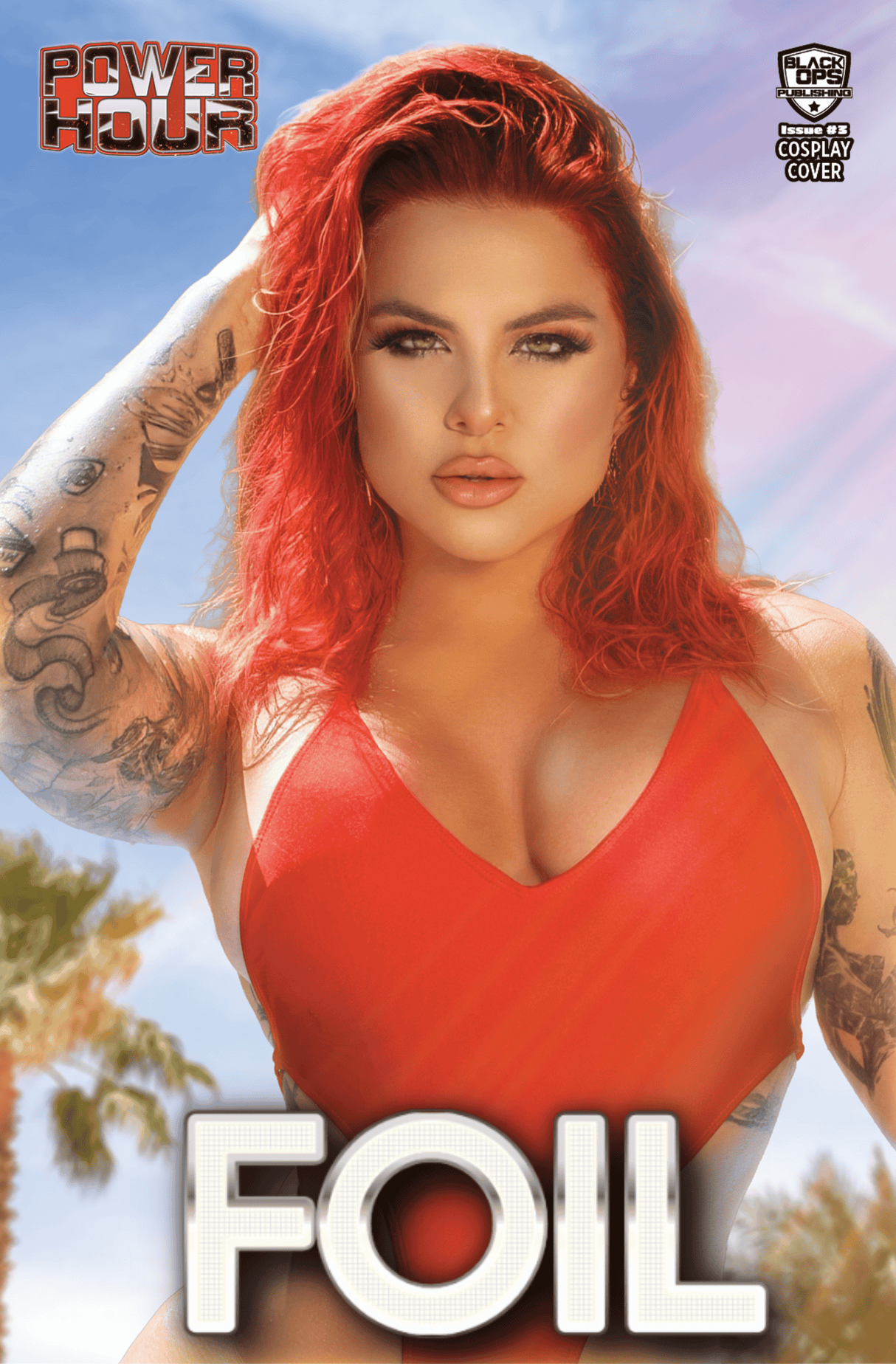 POWER HOUR #3 - MOTLEY MONROE - "JACKPOT" - UP-CLOSE NICE - FOIL - LTD 3
