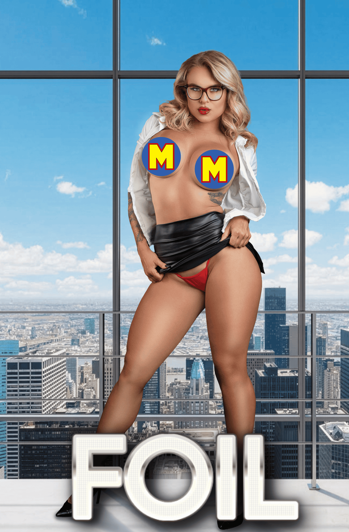 MOTLEY MONROE: COSPLAY SHOWCASE - "SUPER" - NAUGHTY - FOIL - LTD 3