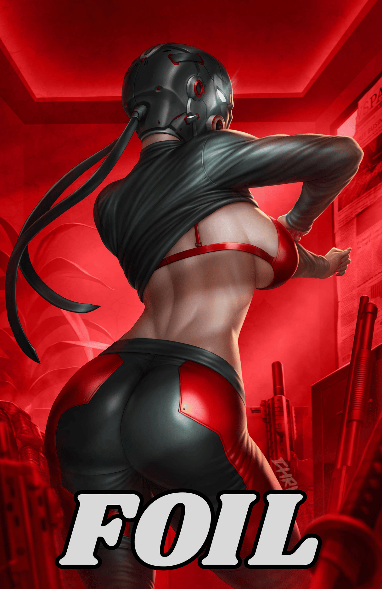 FINAL BOSS: MASKED VIGILANTE #1 (ONE SHOT)- CHRIS NG - VIRGIN FOIL - LTD 500