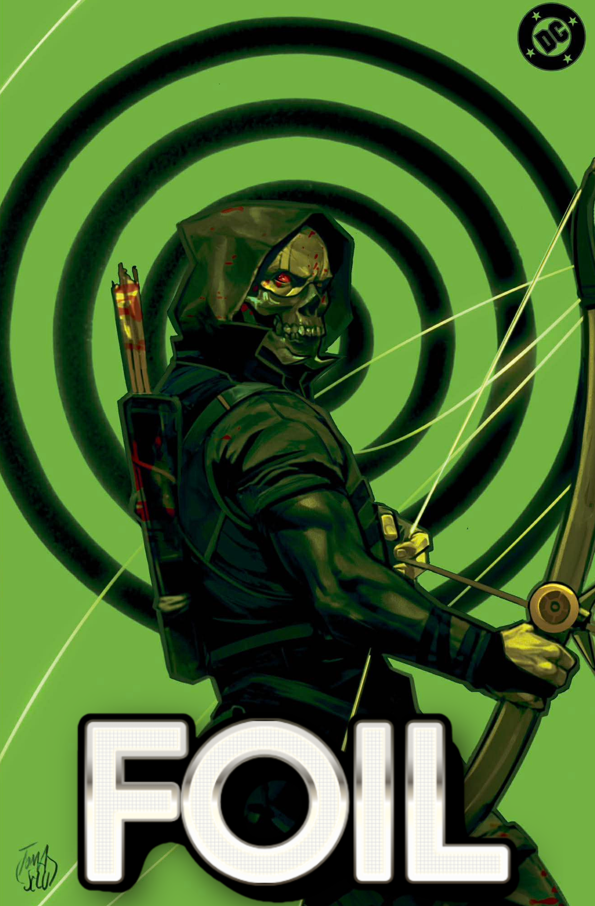 ABSOLUTE GREEN ARROW #1 - FRANCESCO TOMASELLI - 3 COVER SET