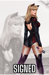 FEMALE FORCE: TAYLOR SWIFT #2 - ELIAS CHATZOUDIS - ART ONLY - SIGNED BY ELIAS W/ COA