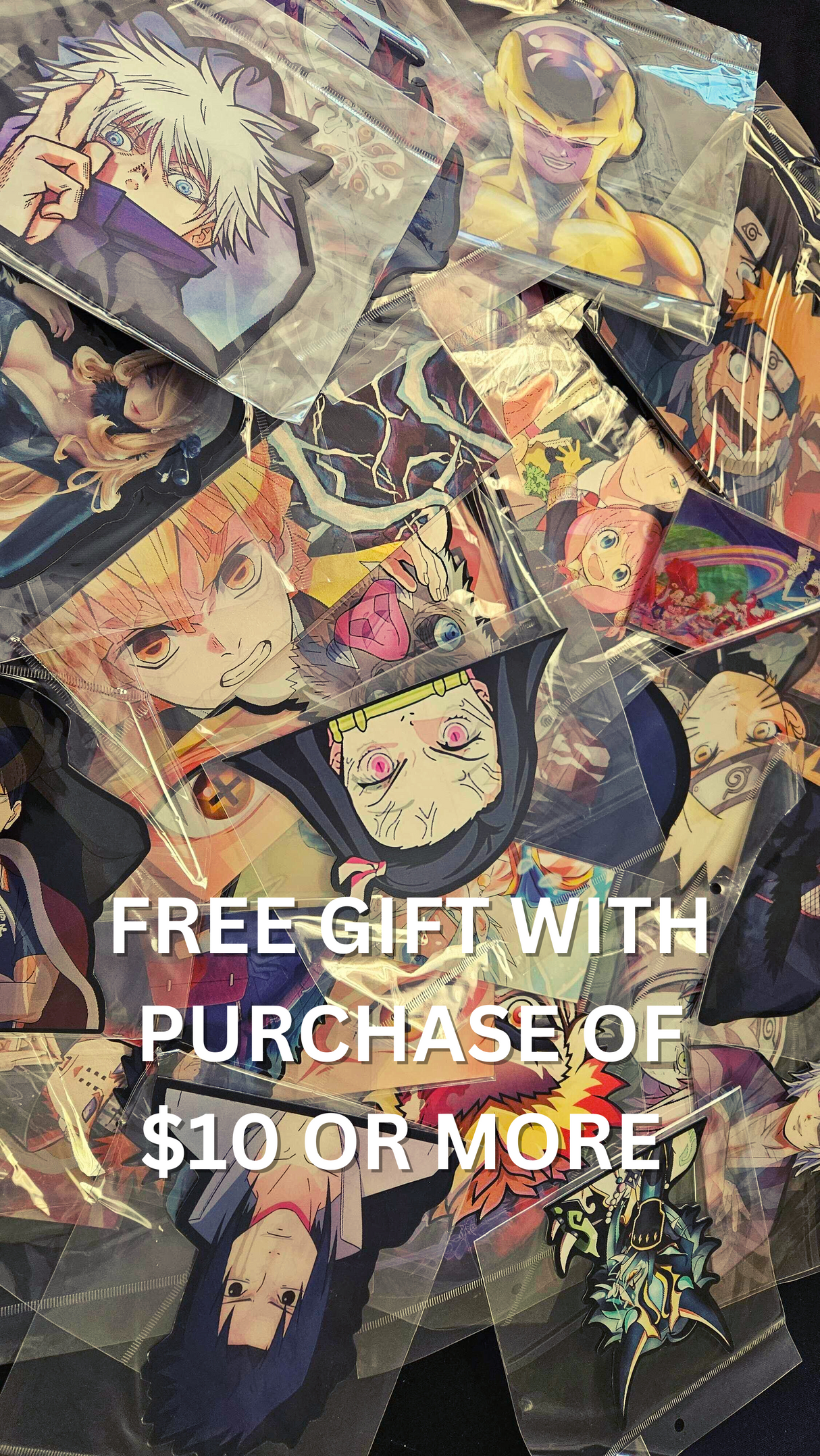 FREE GIFT WITH PURCHASE OF $10 OR MORE (LENTICULAR STICKER) - NOT FOR PURCHASE