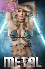 STORMY DANIELS: SPACE FORCE #1 - SHIKARII - BIKINI METAL - LTD 50