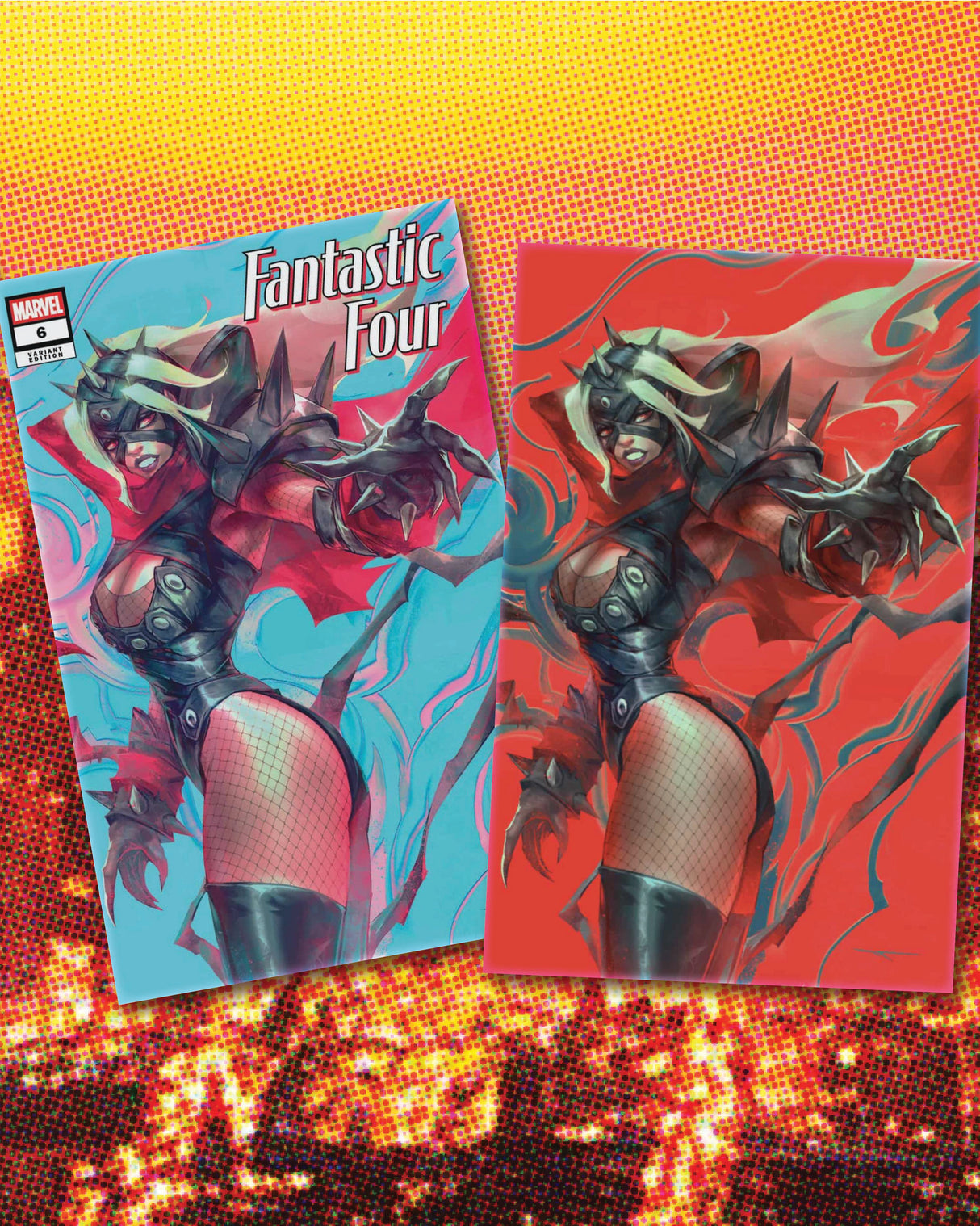 FANTASTIC FOUR #6 IVAN TAO - ALPHA - TRADE DRESS & VIRGIN - SET OF 2