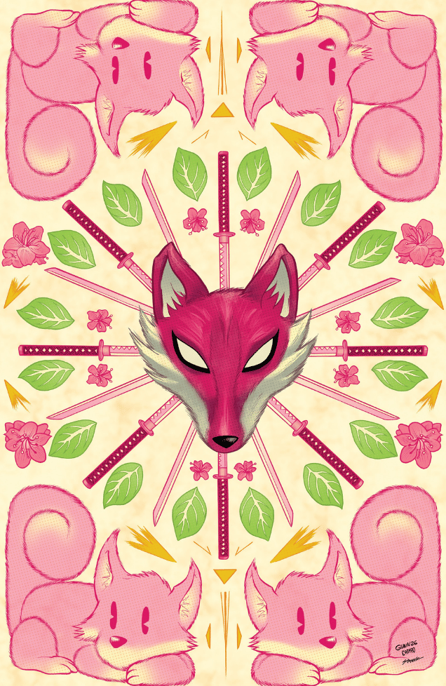 EXQUISITE CORPSES: FOX MASK KILLER #1 - GUNN - VIRGIN TAPESTRY - LTD 500