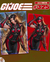 GI JOE #325 CHRIS NG - VIRGIN & FOIL - SET OF 2