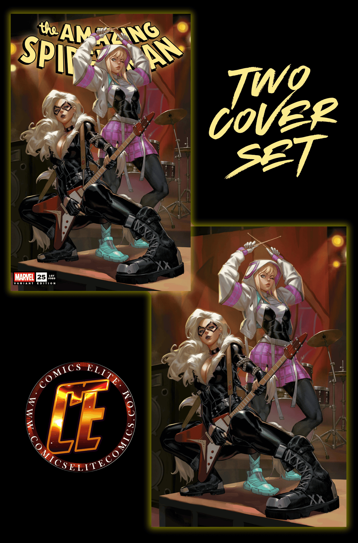 AMAZING SPIER-MAN #25 - EJIKURE - SET - LTD 1000