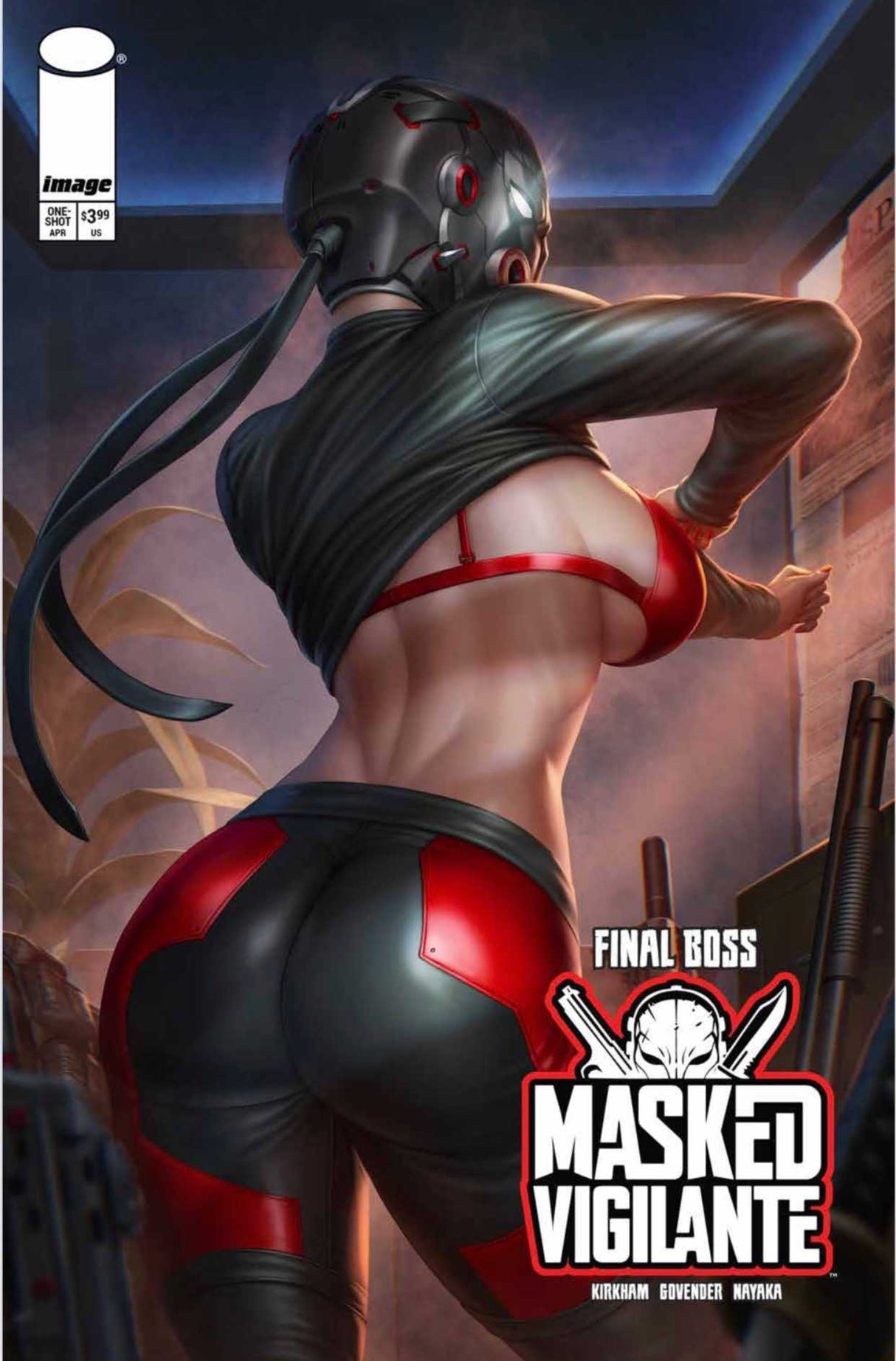 FINAL BOSS: MASKED VIGILANTE #1 (ONE SHOT)- CHRIS NG - SET OF 3 - LTD 500