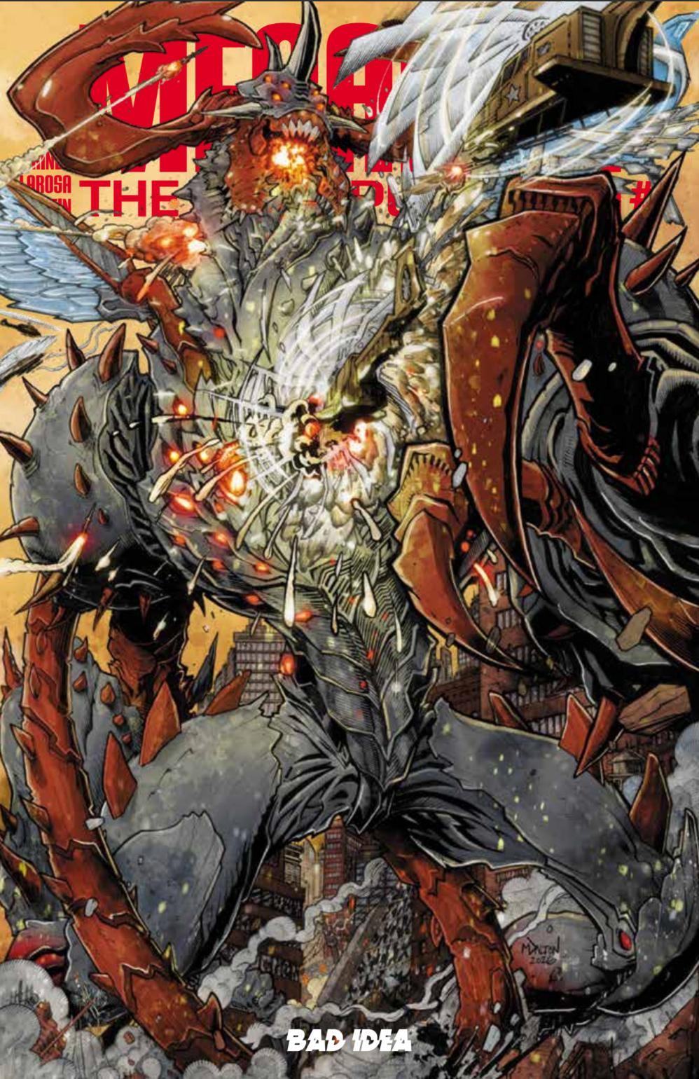MEGALITH #1 - MATT DALTON - TRADE DRESS - LIMITED TO 500
