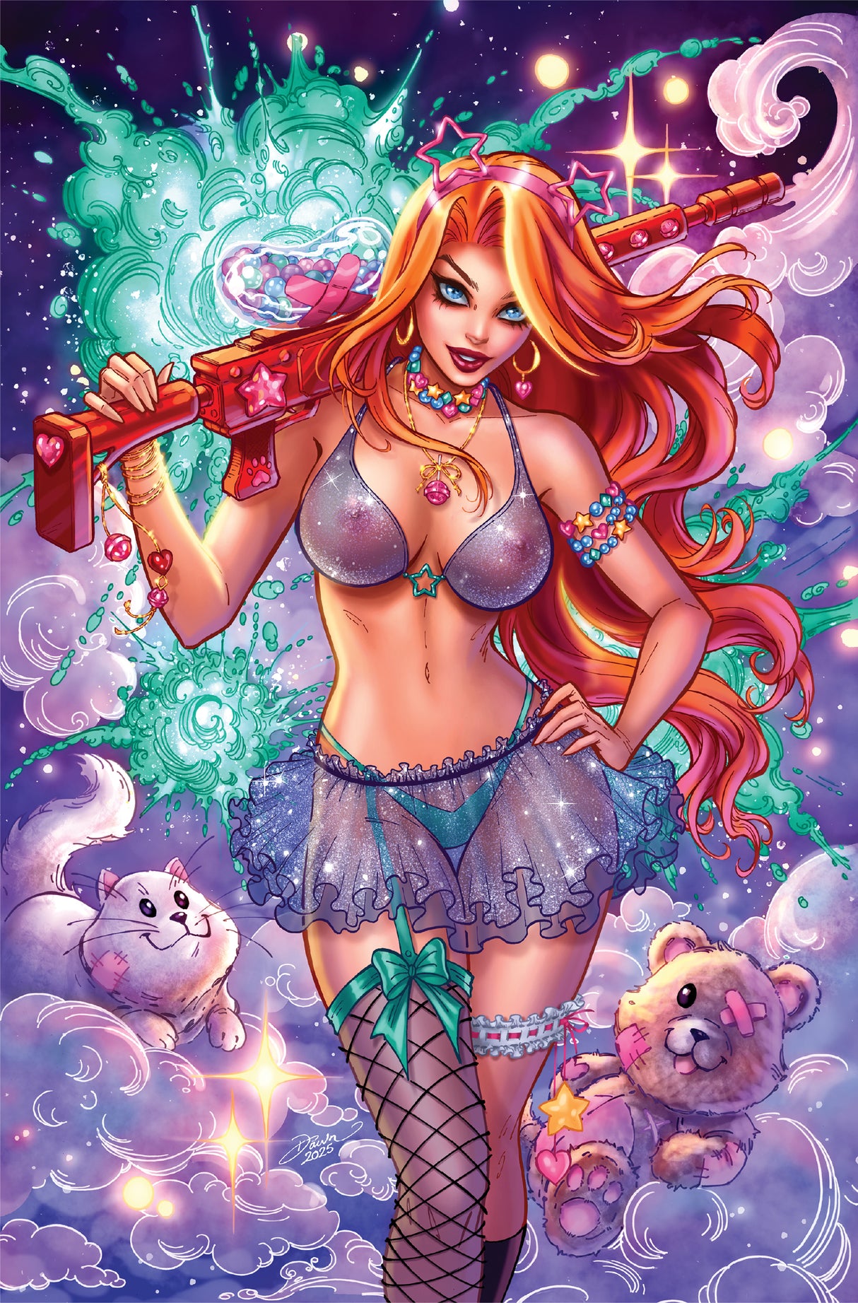 JESSI ZOMBIE HUNTER #2 PREVIEW - DAWN MCTEIGUE - "BATTLE READY" C2E2 EXCLUSIVE - COLLECTORS BOX - LTD 150
