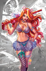 JESSI ZOMBIE HUNTER #2 PREVIEW - DAWN MCTEIGUE - "BATTLE READY" C2E2 EXCLUSIVE - COLLECTORS BOX - LTD 150