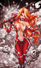 JESSI ZOMBIE HUNTER #2 PREVIEW - DAWN MCTEIGUE - "BATTLE READY" C2E2 EXCLUSIVE - COLLECTORS BOX - LTD 150