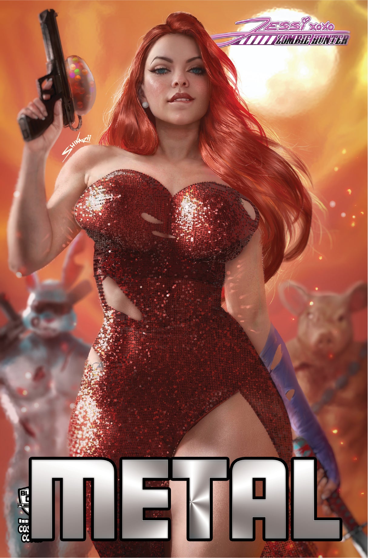 JESSI ZOMBIE HUNTER #2 - SHIKARII - "PISTOL" - TRADE NICE METAL