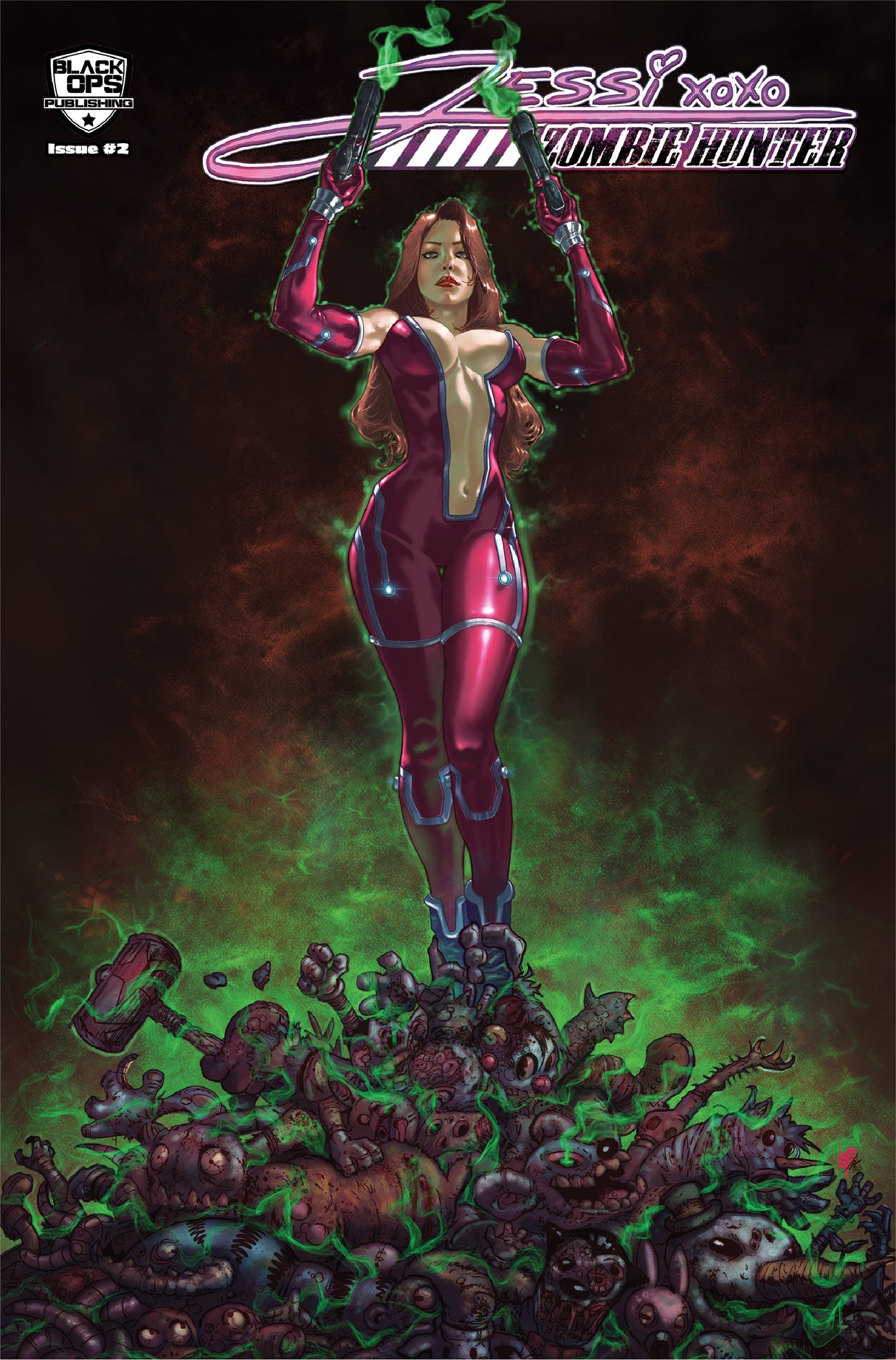 JESSI ZOMBIE HUNTER #2 - ALVARO FELIU - "ZILCH ZILCH BOOM" - 2 BOOK BUNDLE W/ FREE UP CLOSE VIRGIN