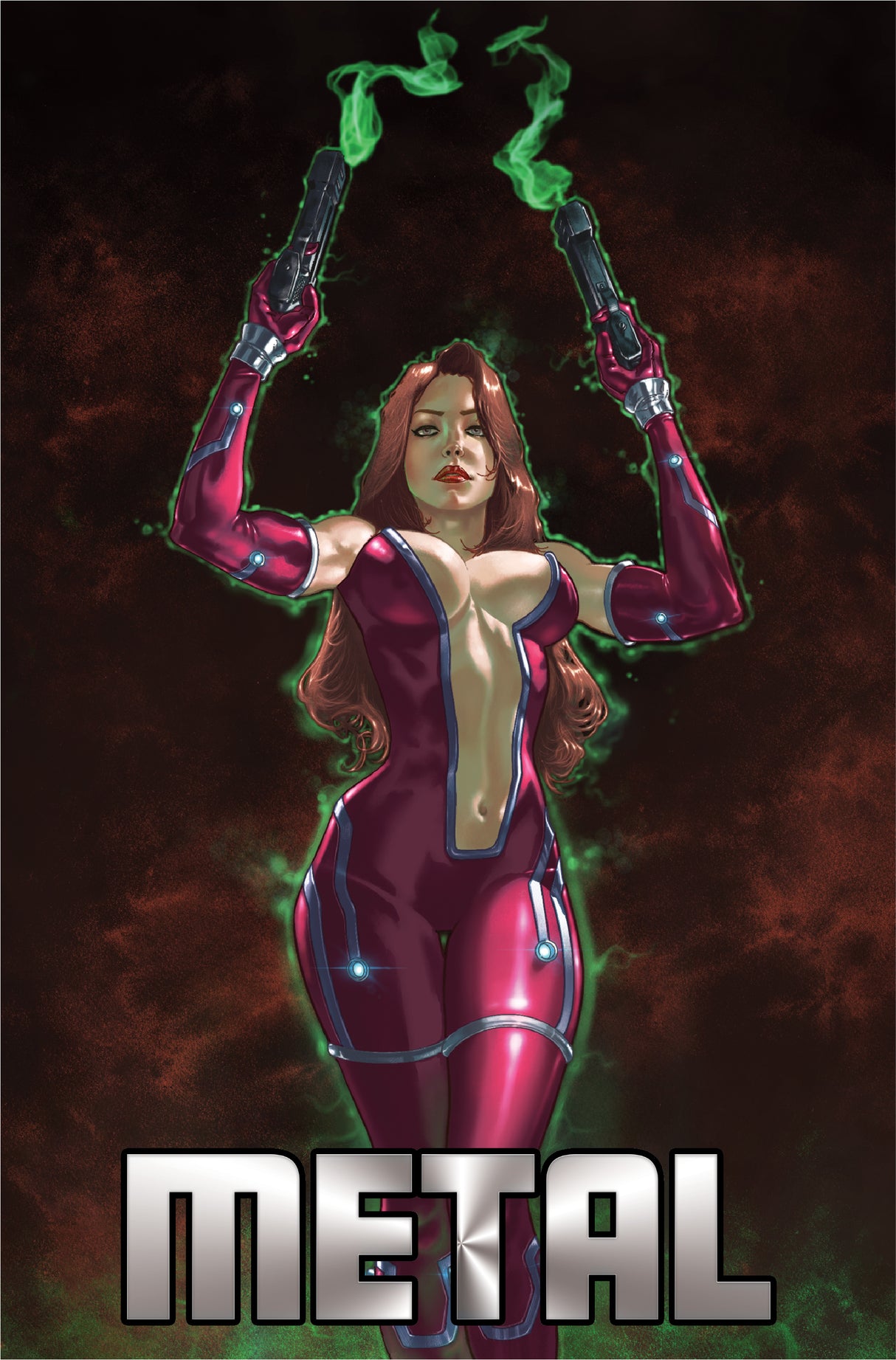 JESSI ZOMBIE HUNTER #2 - ALVARO FELIU - "ZILCH ZILCH BOOM" - UP CLOSE VIRGIN METAL - LTD 10
