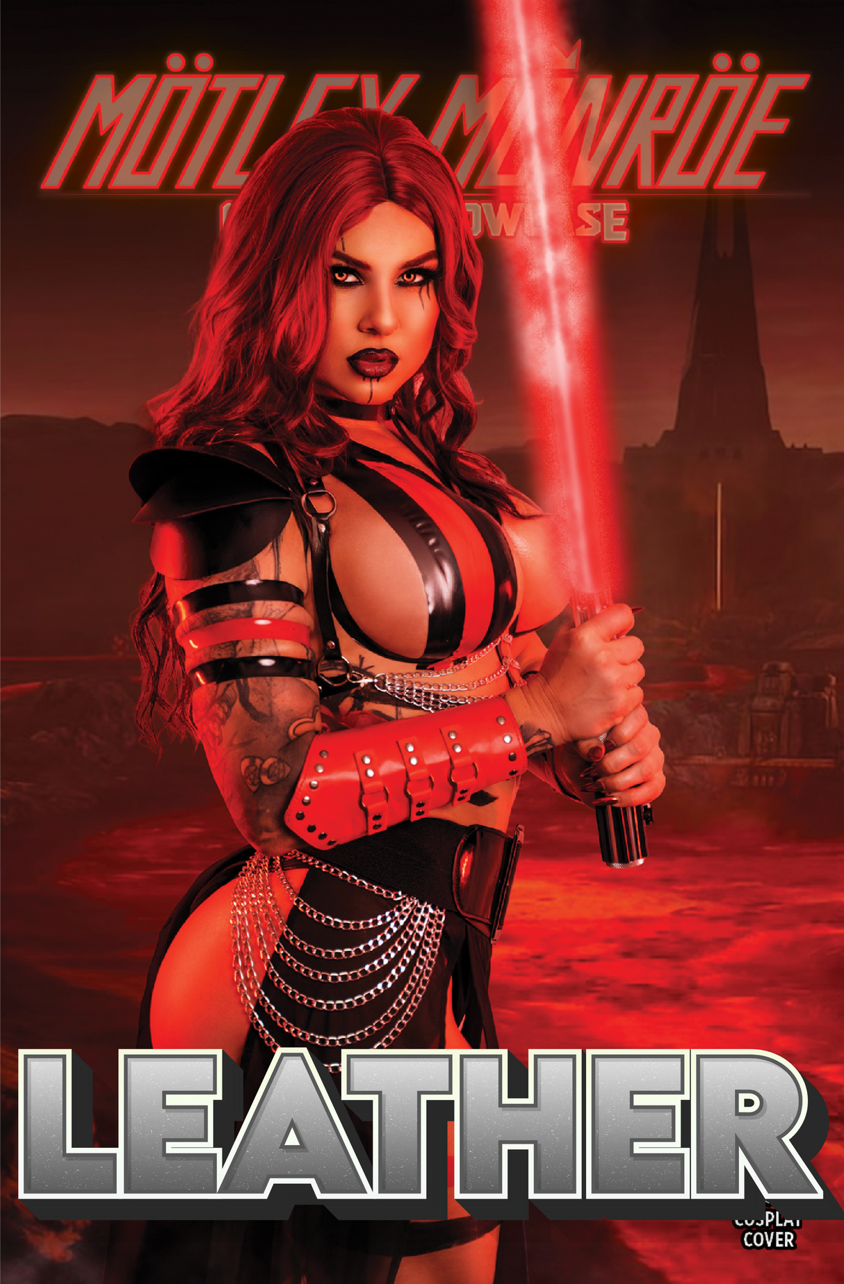 MOTLEY MONROE: COSPLAY SHOWCASE - REVENGE OF THE SIXTH - TRADE NICE - LEATHER - LTD 3