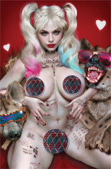 MISS MEOW SHIKARII "DOGGIES" VIRGIN BAD GIRL - 11 X 17 PRINT