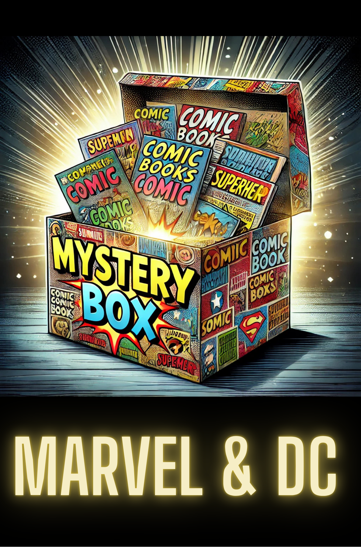 MYSTERY BUNDLE - WEEKLY MARVEL & DC - 3 OPTIONS (10/20/30)