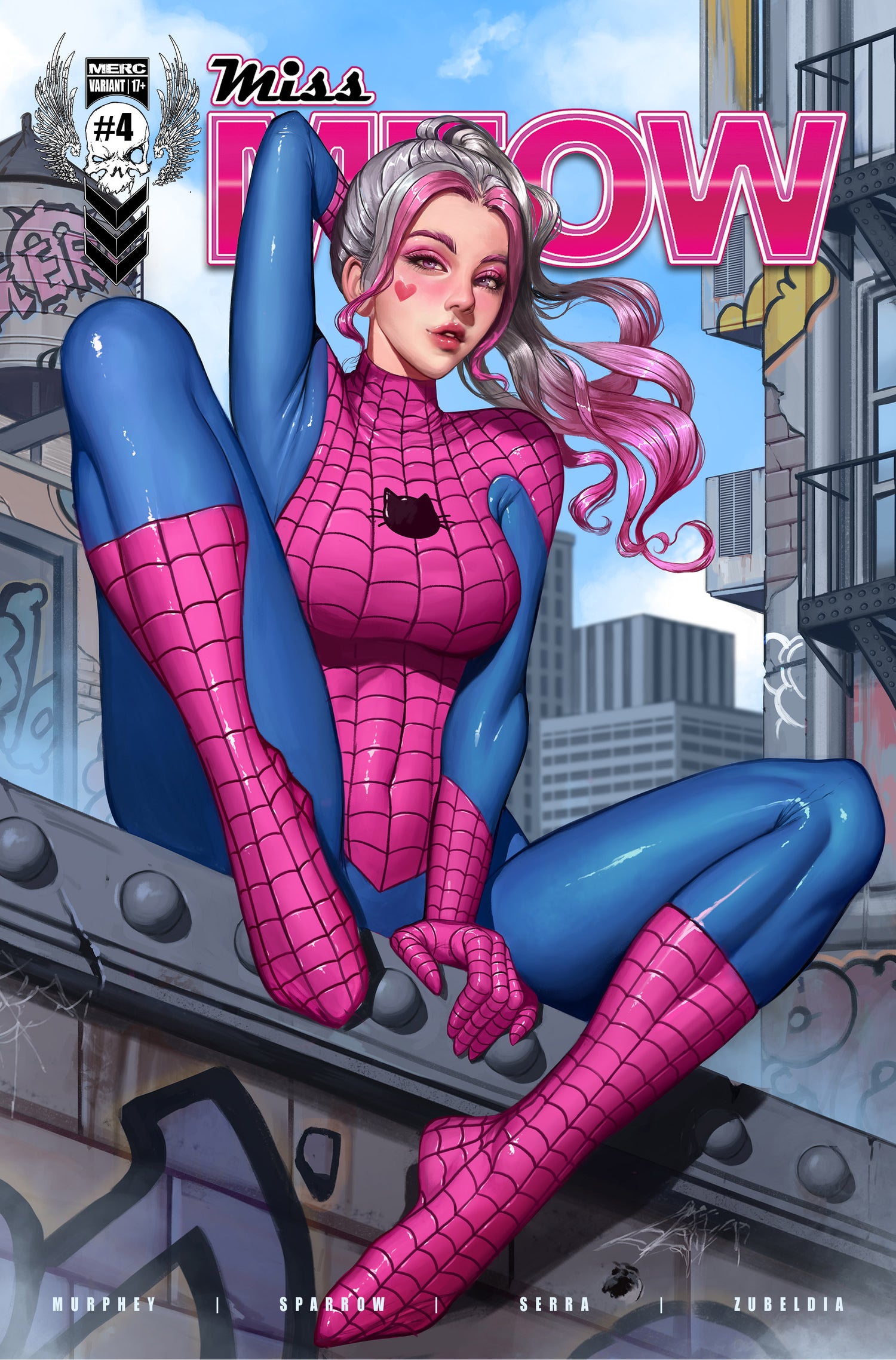 MISS MEOW #4 - DRAVACUS - SPIDER NICE - LTD 250