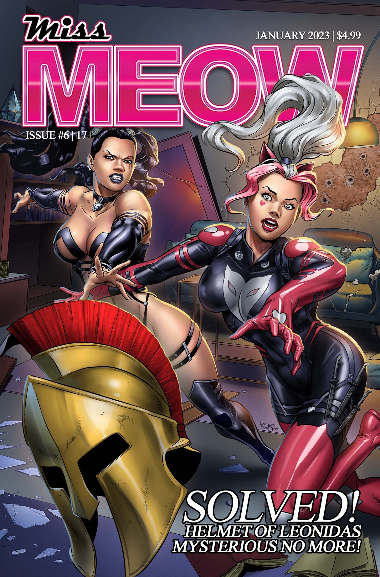 MISS MEOW #6 - COVER A - VICTOR SERRA