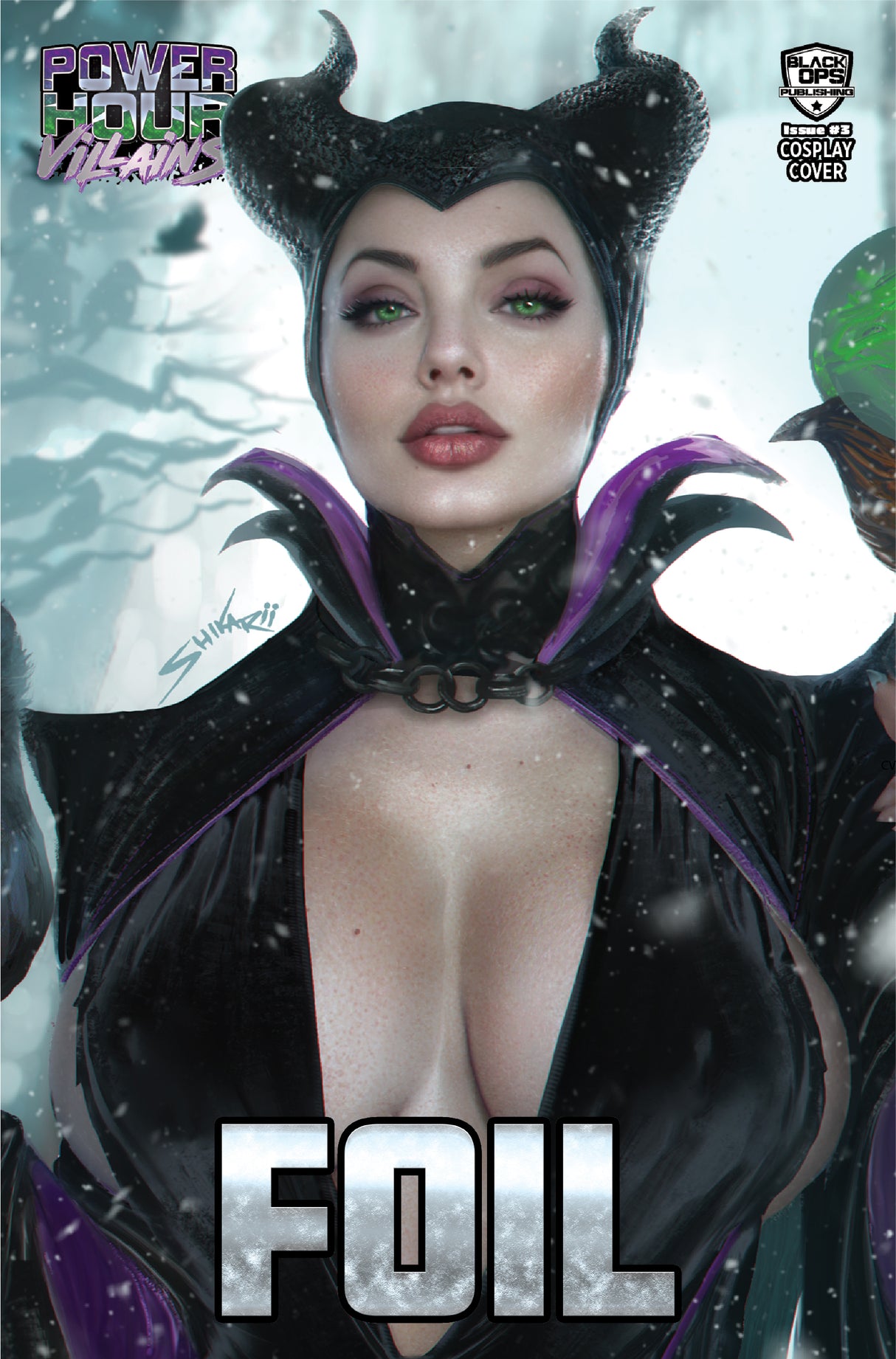 POWER HOUR #3 SHIKARII "DRAGON" - UP CLOSE NICE FOIL - LTD 10