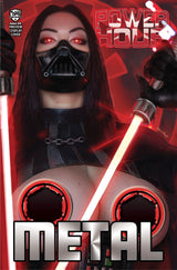 POWER HOUR #3 PREVIEW SHIKARII "DARK SIDE" UP CLOSE - MASKED METAL - LTD 15
