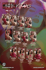 POWER HOUR #3 SHIKARII "RED NINJA" - UP CLOSE BAD GIRL FOIL - LTD 15