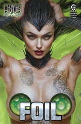 POWER HOUR #3 PREVIEW SHIKARII "HELA" UP CLOSE - BAD GIRL FOIL - LTD 20