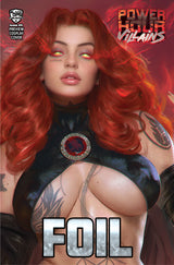 POWER HOUR #3 PREVIEW SHIKARII "GOBLIN QUEEN" UP CLOSE - NICE TATTOO FOIL - LTD 20