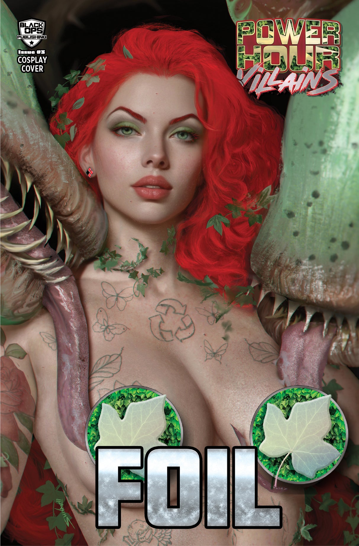 POWER HOUR #3 SHIKARII "PLANTED" - UP CLOSE BAD GIRL FOIL - LTD 15