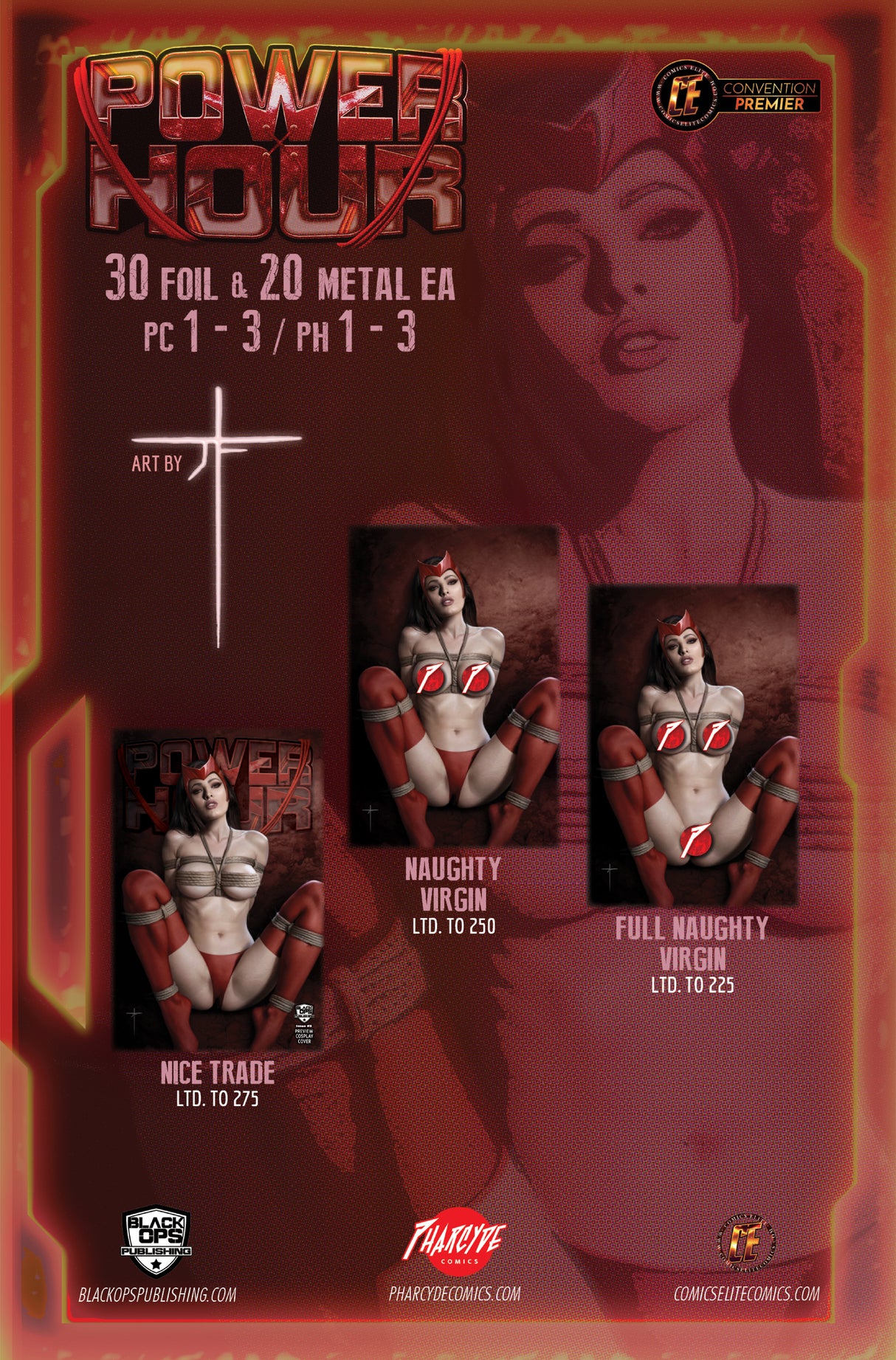 POWER HOUR #3 PREVIEW - FERGUSON "SCAR" - DALLAS FAN EXPO - TRADE NICE - LTD 275