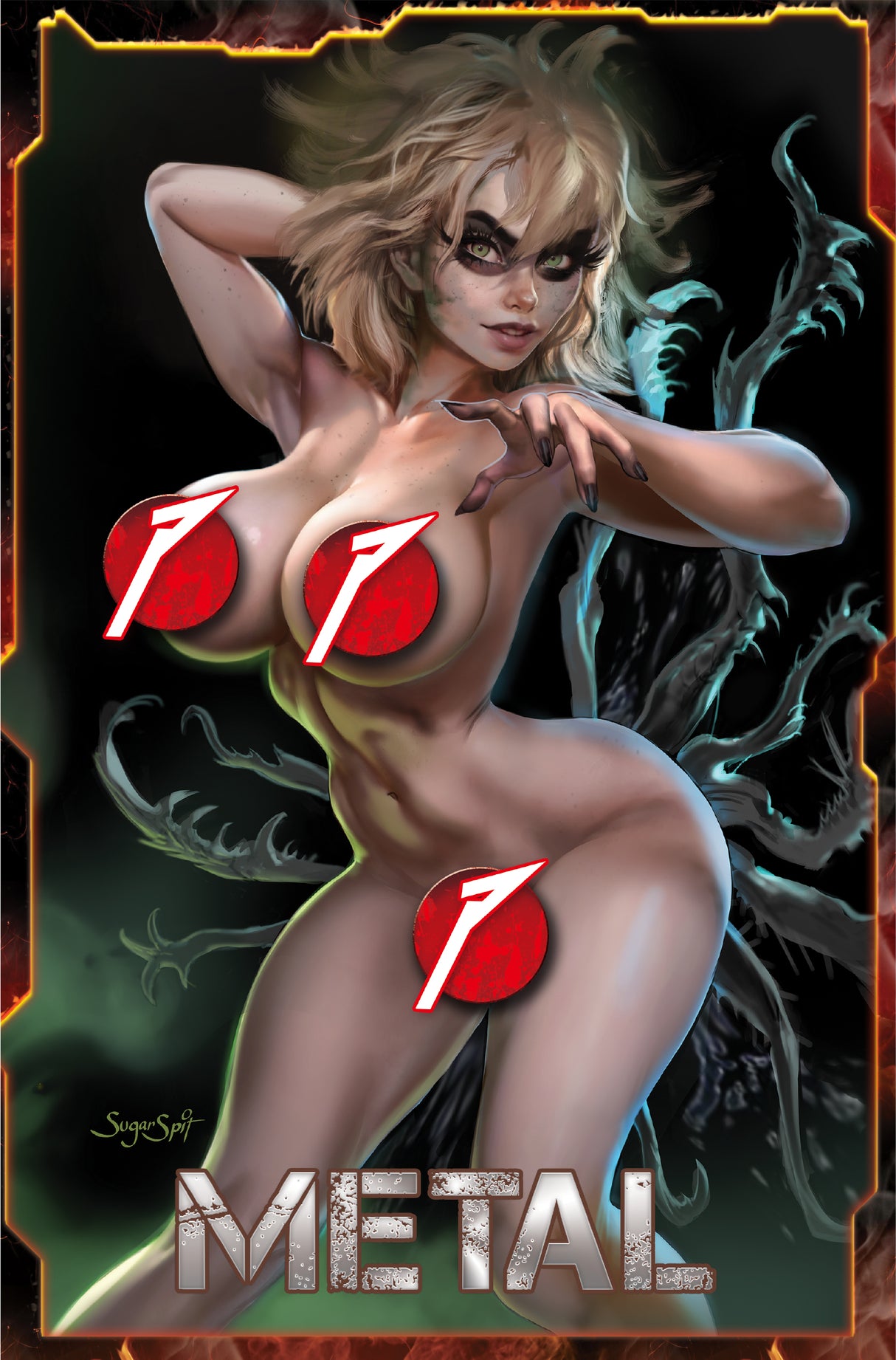 POWER HOUR #2 - "JUICE" SUGAR SPITT VIRGIN FULL NAUGHTY "MONSTER" METAL LTD 6