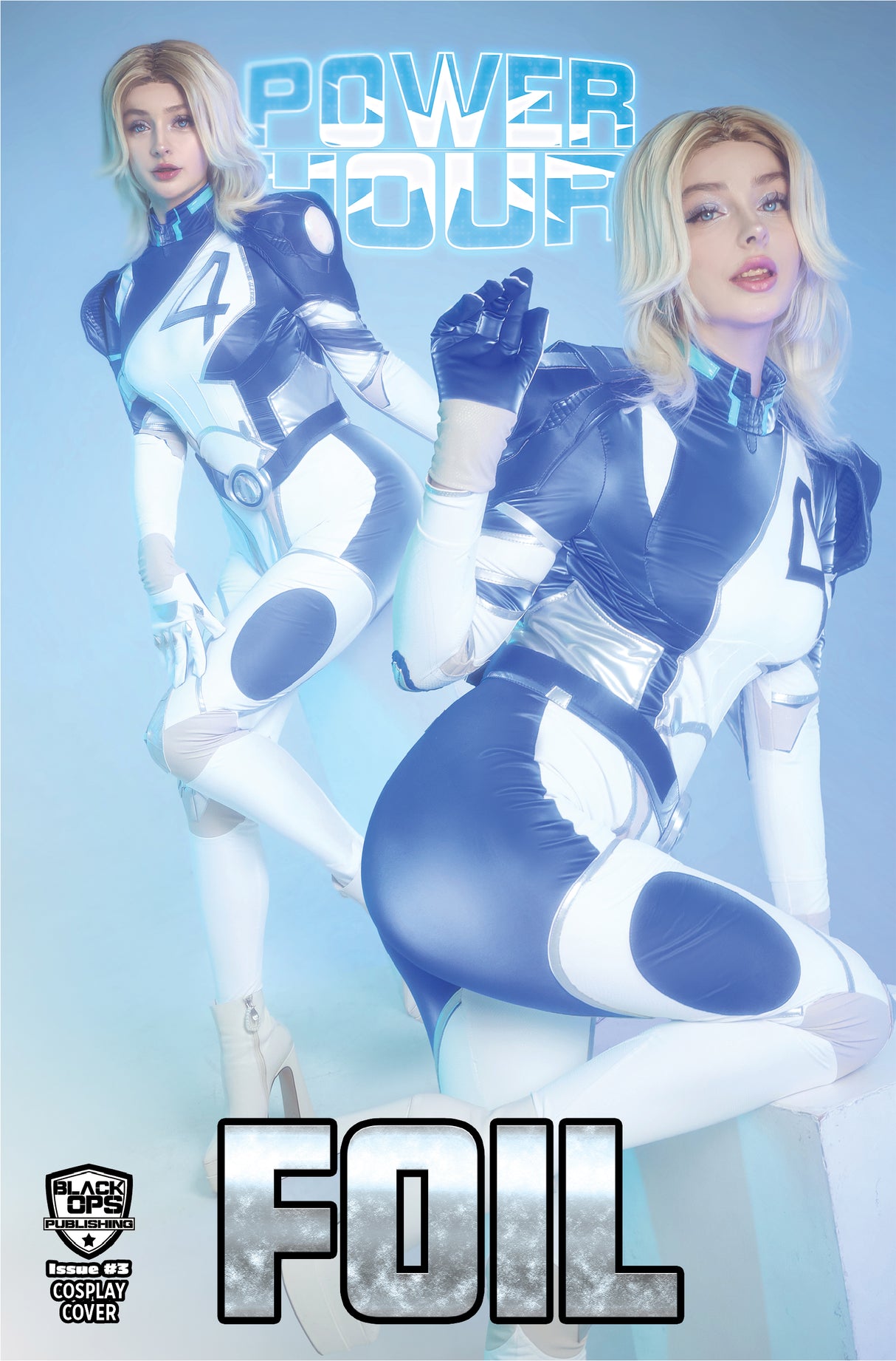 POWER HOUR #3 DARIA HIME "FANTASTIC" COSPLAY - TRADE NICE FOIL