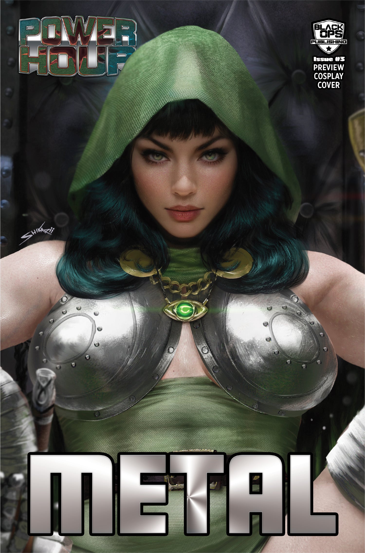 Power Hour #3 PREVIEW - Shikarii "God Queen" - Up-Close Nice Metal LTD 25